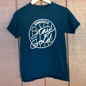 Vintage Emerica Stay Gold Tee
